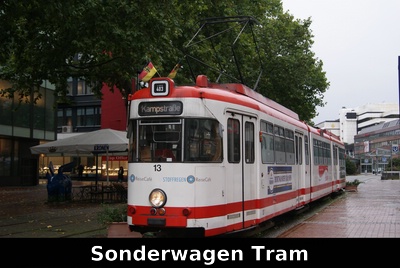 DSW21 Sonderwagen Tram